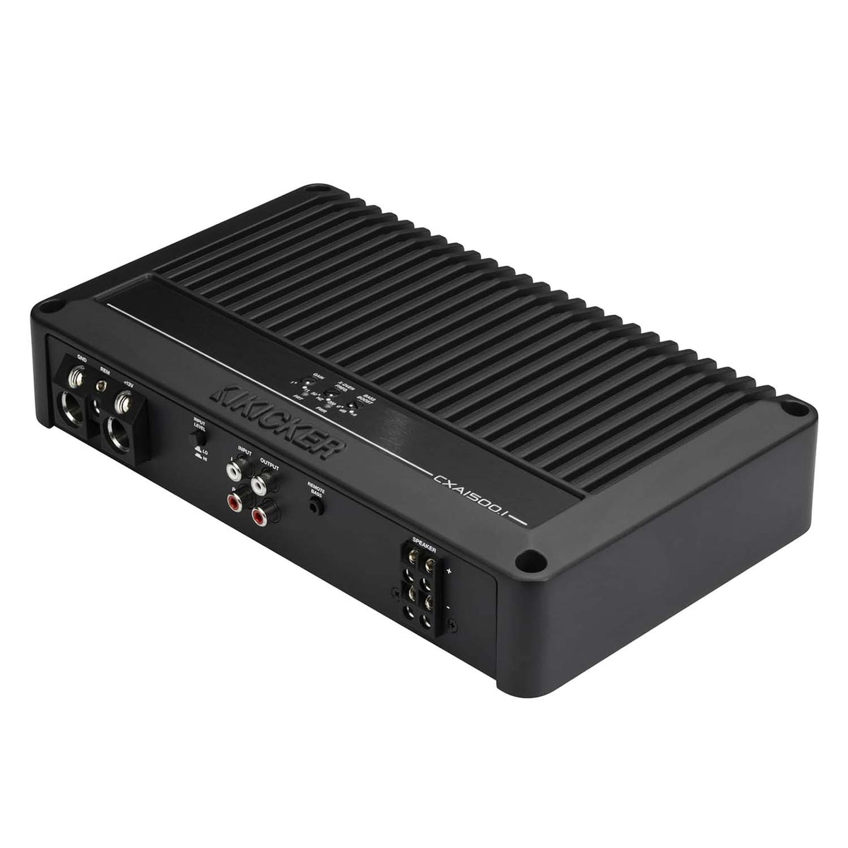 Kicker CXA15001, CX Series 1-Ohm Stable Mono Subwoofer Amplifier - 1500W (53CXA15001)
