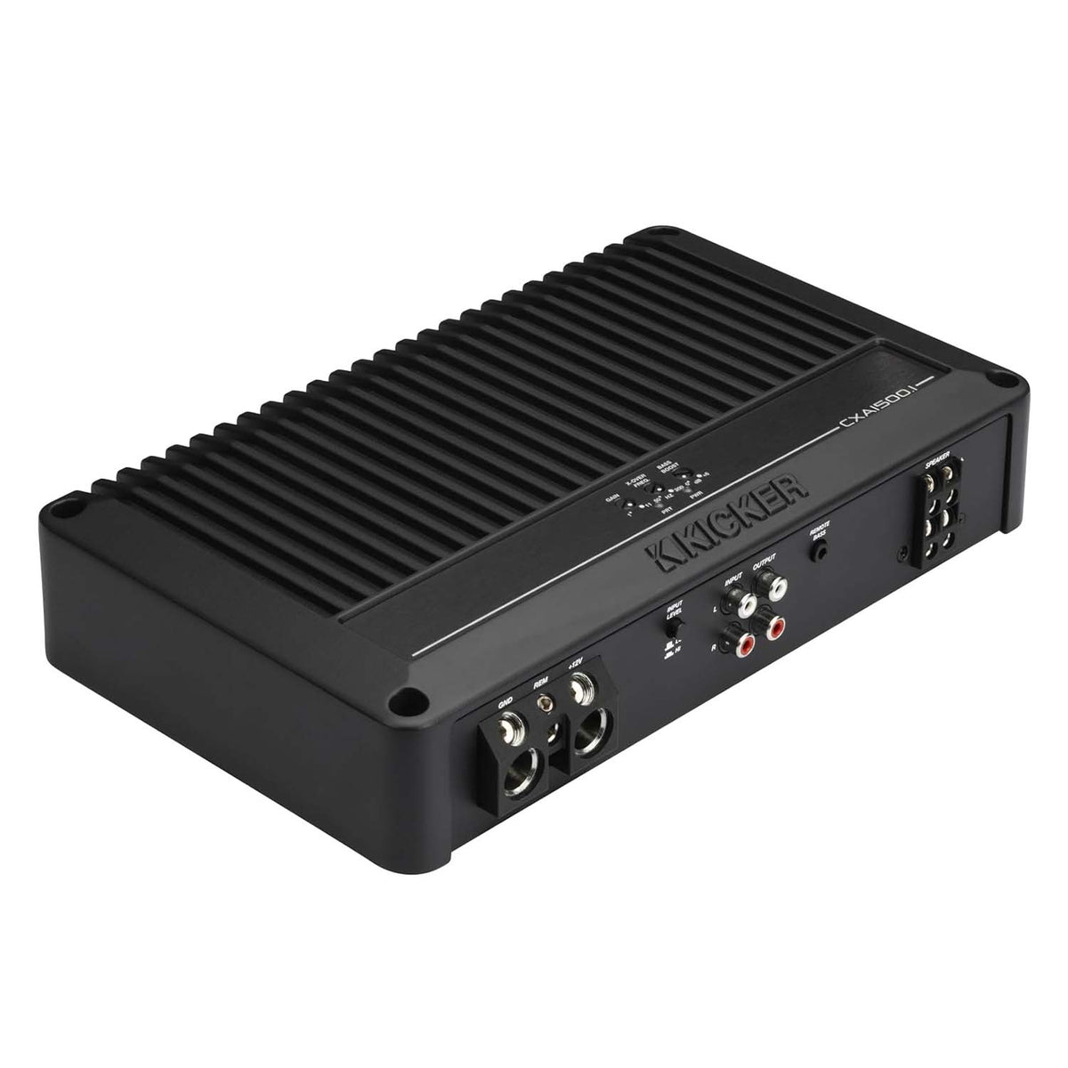 Kicker CXA15001, CX Series 1-Ohm Stable Mono Subwoofer Amplifier - 1500W (53CXA15001)