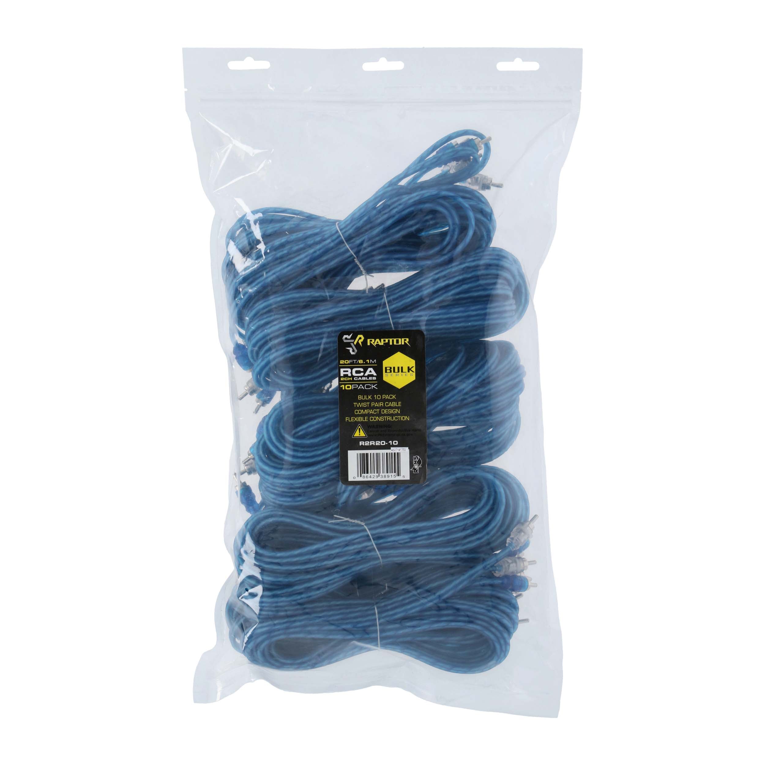 Raptor R2R20, RCA 2ch 20'