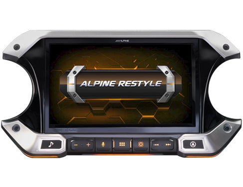 Alpine i509-WRA-JL, 9" Weather-Resistant Multimedia Receiver for Select JEEP Wrangler and JEEP Gladiator (Open Box)