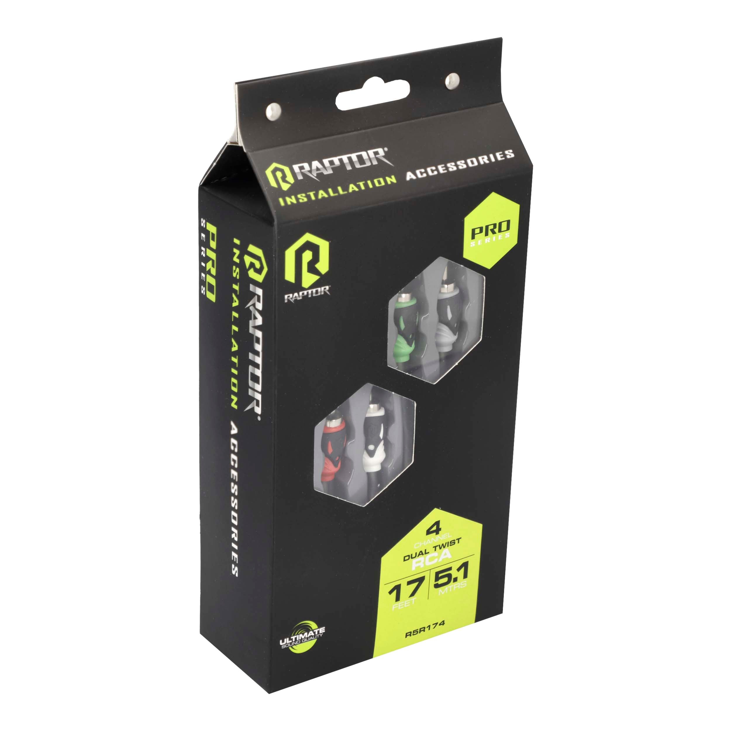 Raptor R5R174, RCA 4ch 17'