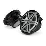 JL Audio M770-TCX-SG-TB, M Series Marine 7.7" Marine Coaxial Speakers, Enclosed Use, Titanium/Black Sport Grille, 100W