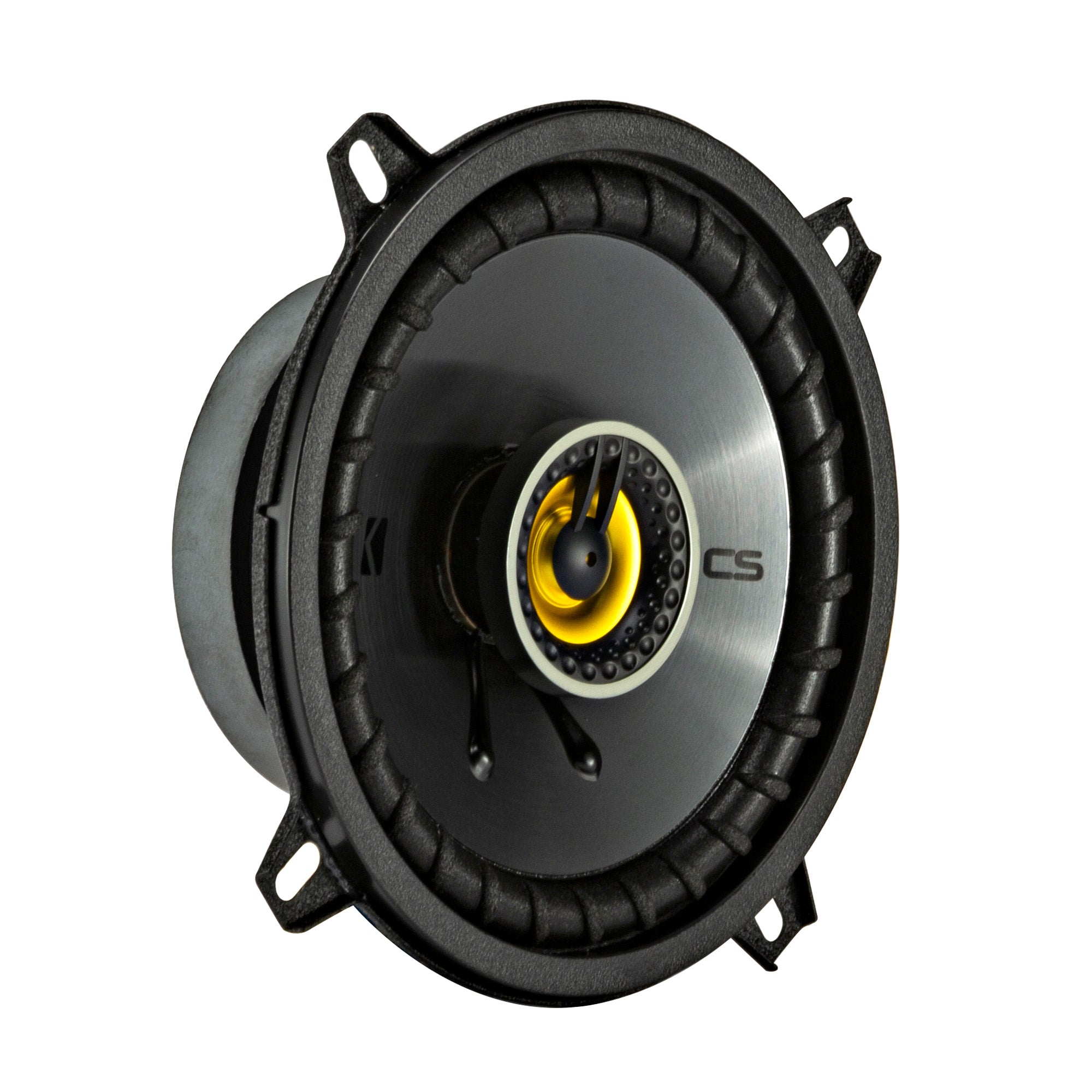 Kicker CSC54, CS Series 5.25" 2 Way Coaxial Car Speakers + Damping Kit Bundle