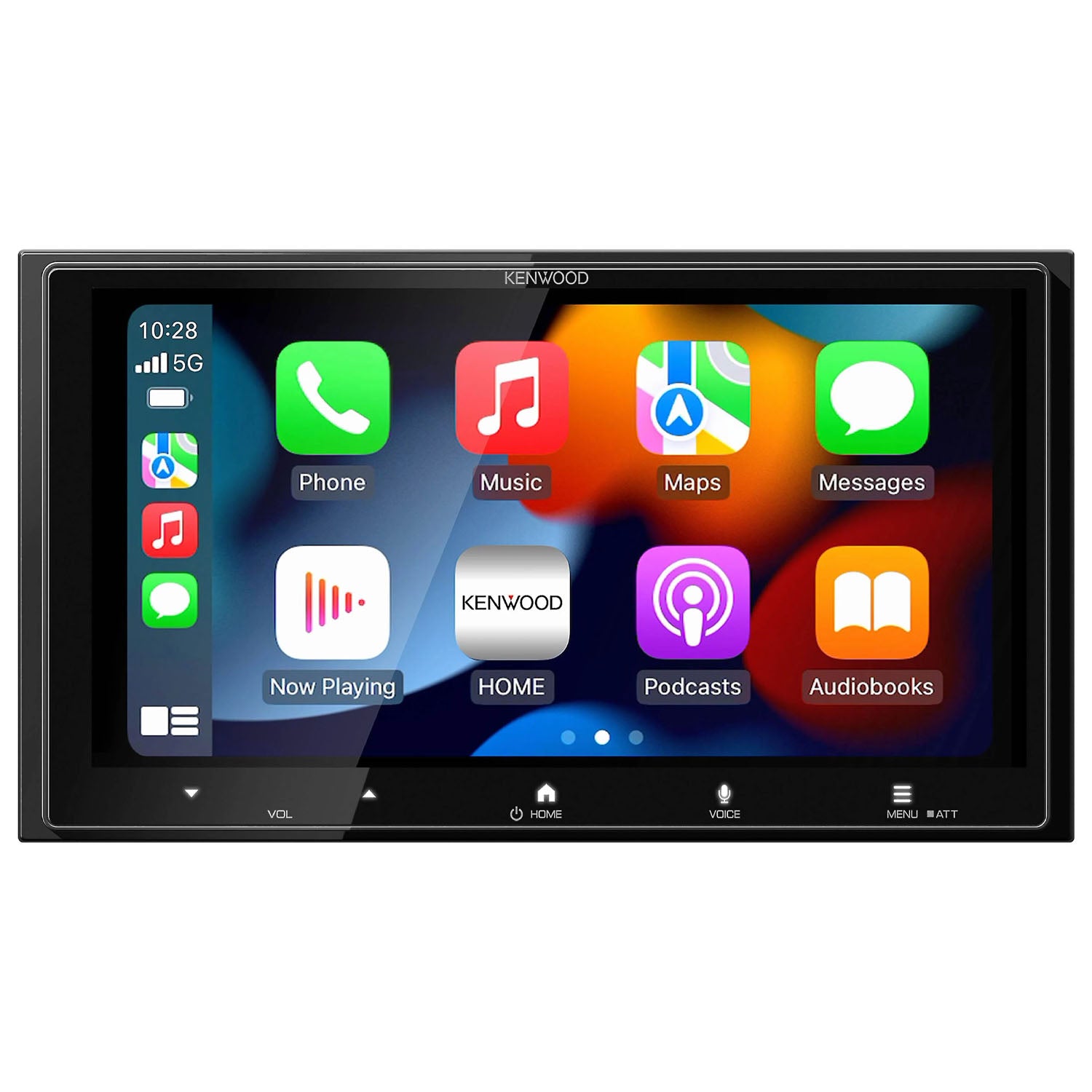 Kenwood DMX8710S, 7" Double DIN Digital Multi Media Receiver w/ Wireless Apple CarPlay & Android Auto