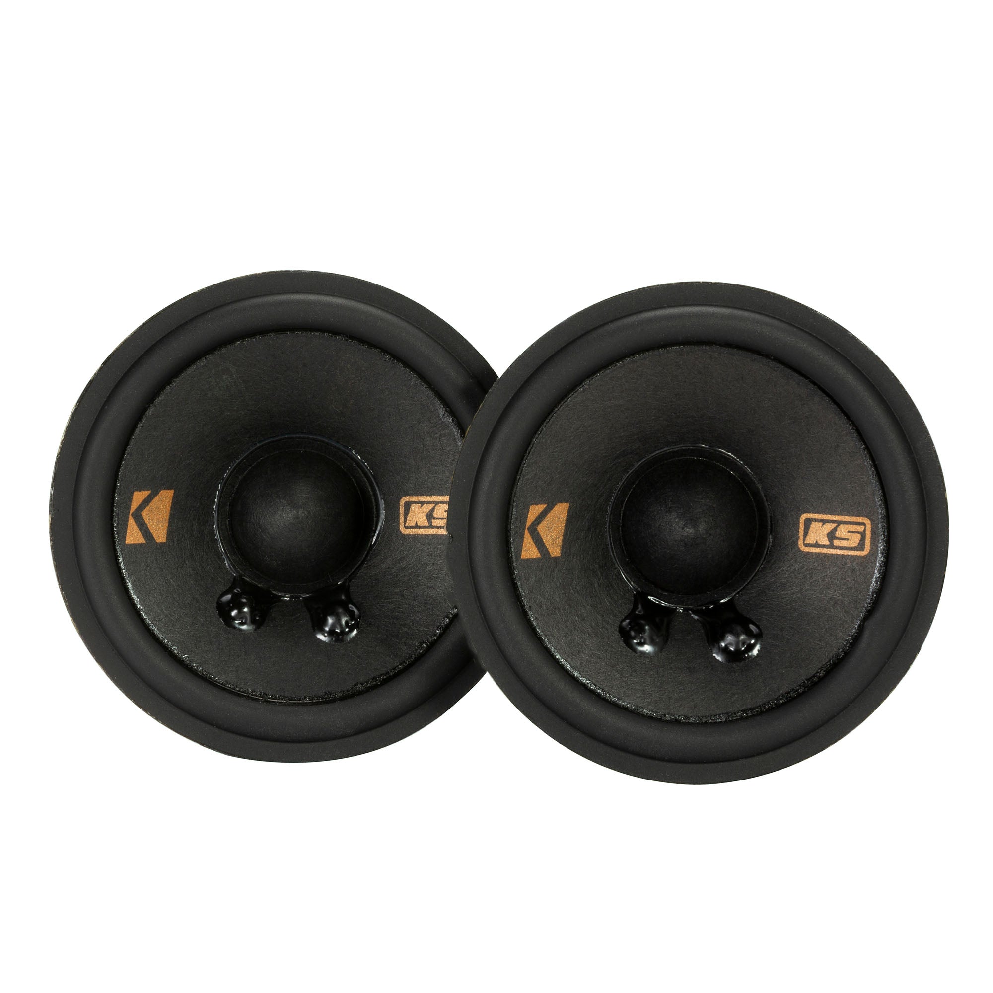 Kicker KSS269, KS Series 6x9" 2-Way 4 Ohm Component Speakers + Damping Kit Bundle