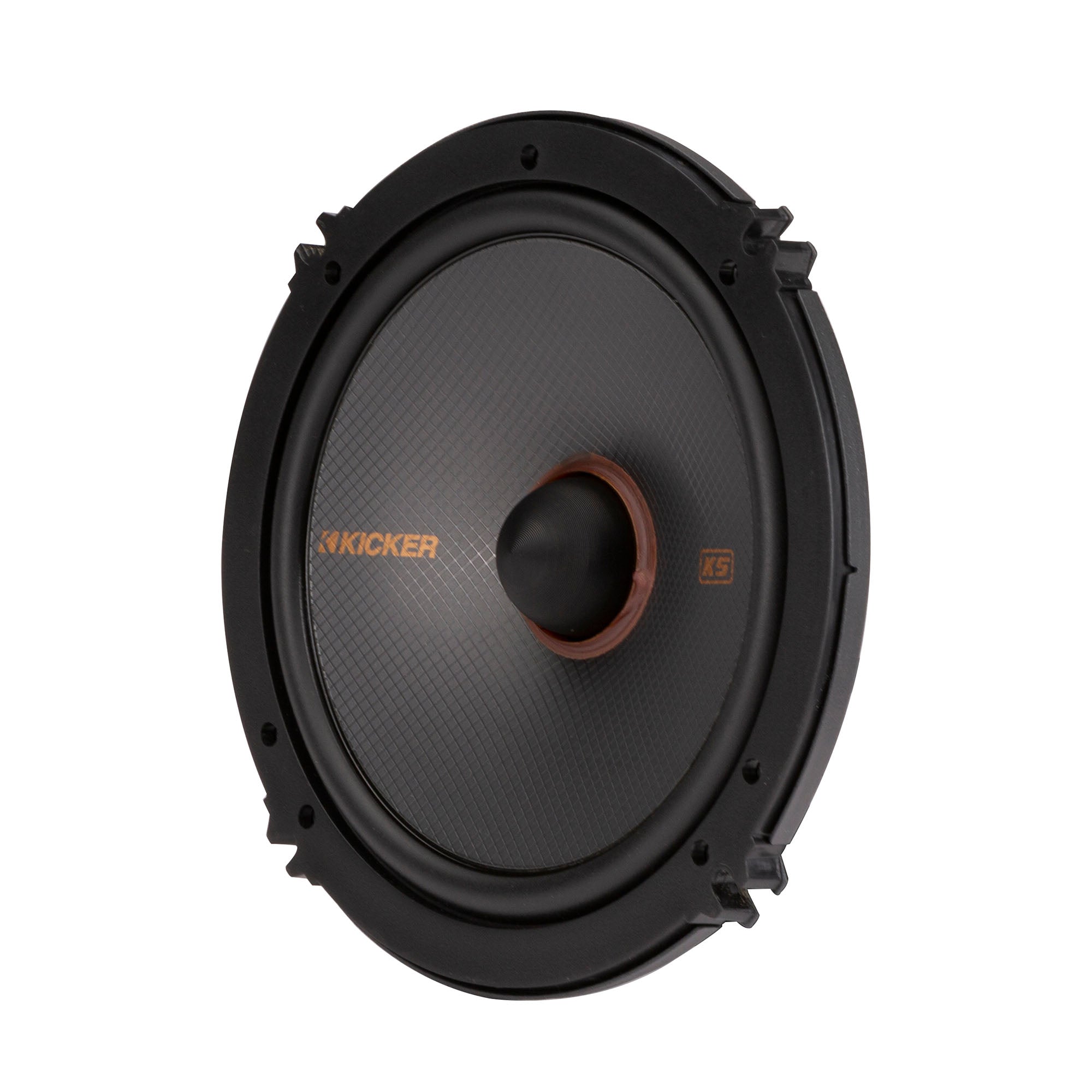 Kicker KSS6504, KS Series 6.5" 2-Way 4 Ohm Component Speakers + Damping Kit Bundle