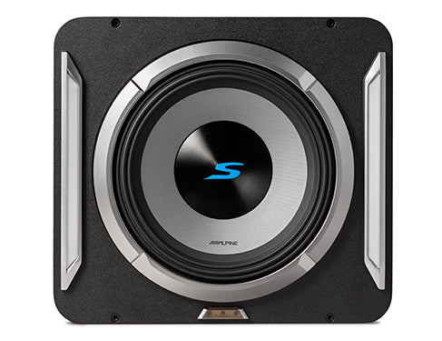 Alpine S2-SB12, 12" PrismaLink™ S-Series Preloaded Subwoofer Wedge Enclosure (Open Box)