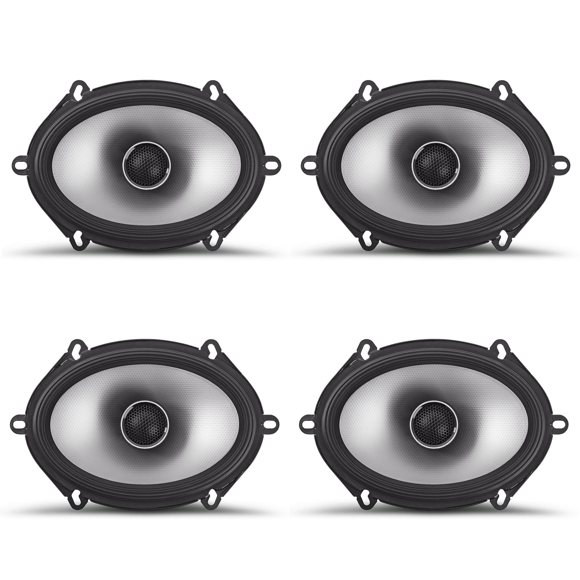2x Alpine S2-S68, S Series 6x8" 2-Way Hi-Res Full Range Speakers - Pair