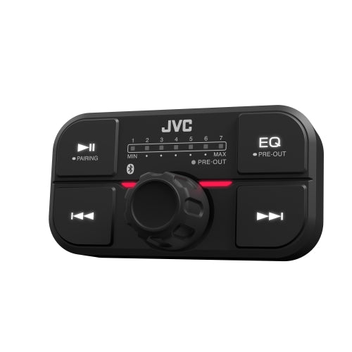JVC KS-DR2104DBT, DRVN Series 4-Channel Marine Amplifier w/ Bluetooth Streaming - 200W