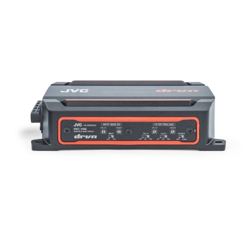 JVC KS-DR2004D, DRVN Series 4-Channel Marine Full Range Amplifier - 200W