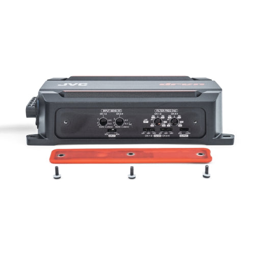 JVC KS-DR2004D, DRVN Series 4-Channel Marine Full Range Amplifier - 200W