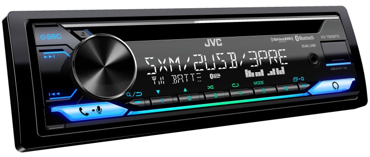 JVC KD-T925BTS, Single Din AM/FM/CD  Player w/ Front USB & Aux Inputs