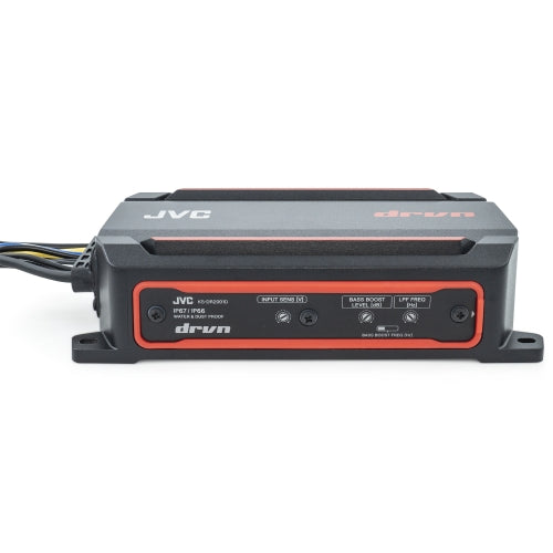 JVC KS-DR2001D, DRVN Series Mono Marine Subwoofer Amplifier - 300W