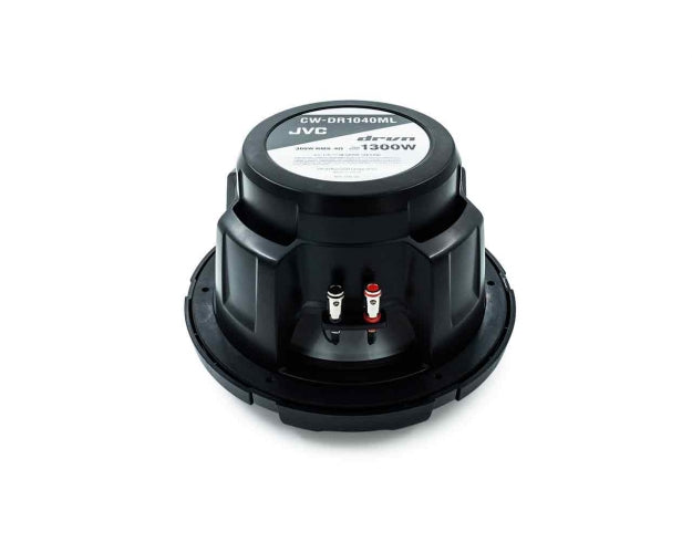 JVC CW-DR1040ML, 10" Marine Subwoofer, Black Grille