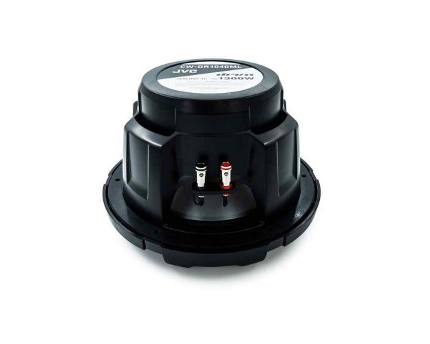 JVC CW-DR1040ML, 10" Marine Subwoofer, Black Grille