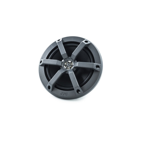 JVC CS-MS620, 6.5" 2-Way Marine Coaxial Speakers, Black Grille