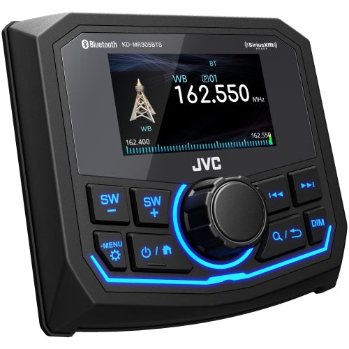 JVC KD-MR305BTS, 2.7" LCD Digital Media Marine / Powersports Receiver