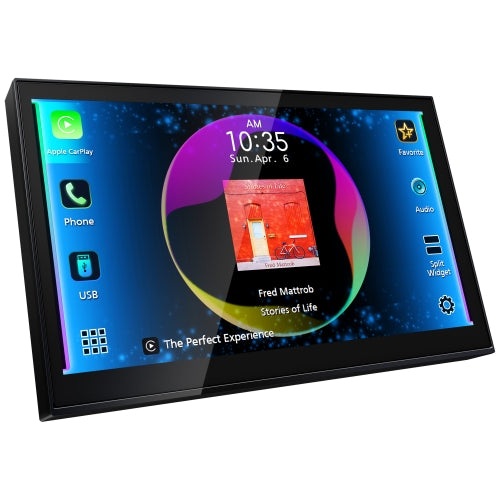 JVC KW-Z800AW, Direct Replacement 8" Digital Multimedia Receiver w/ Wireless CarPlay & Android Auto Capabilities