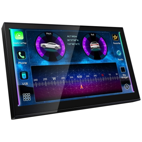 JVC KW-Z800AW, Direct Replacement 8" Digital Multimedia Receiver w/ Wireless CarPlay & Android Auto Capabilities