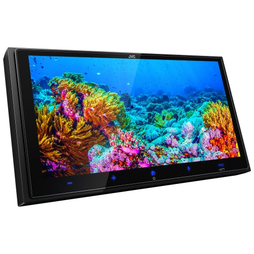 JVC KW-M795BW, 7" HD Double Din Digital Multimedia Receiver w/ Wireless CarPlay & Android Auto Capabilities