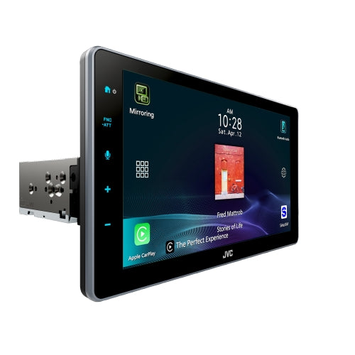 JVC KW-Z900W, 9" Floating Screen Digital Multimedia Receiver w/ Wireless CarPlay & Android Auto Capabilities