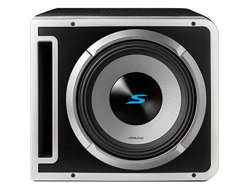 Alpine S2-SB12V, 12” Alpine Halo S-Series Preloaded Subwoofer Enclosure with ProLink™