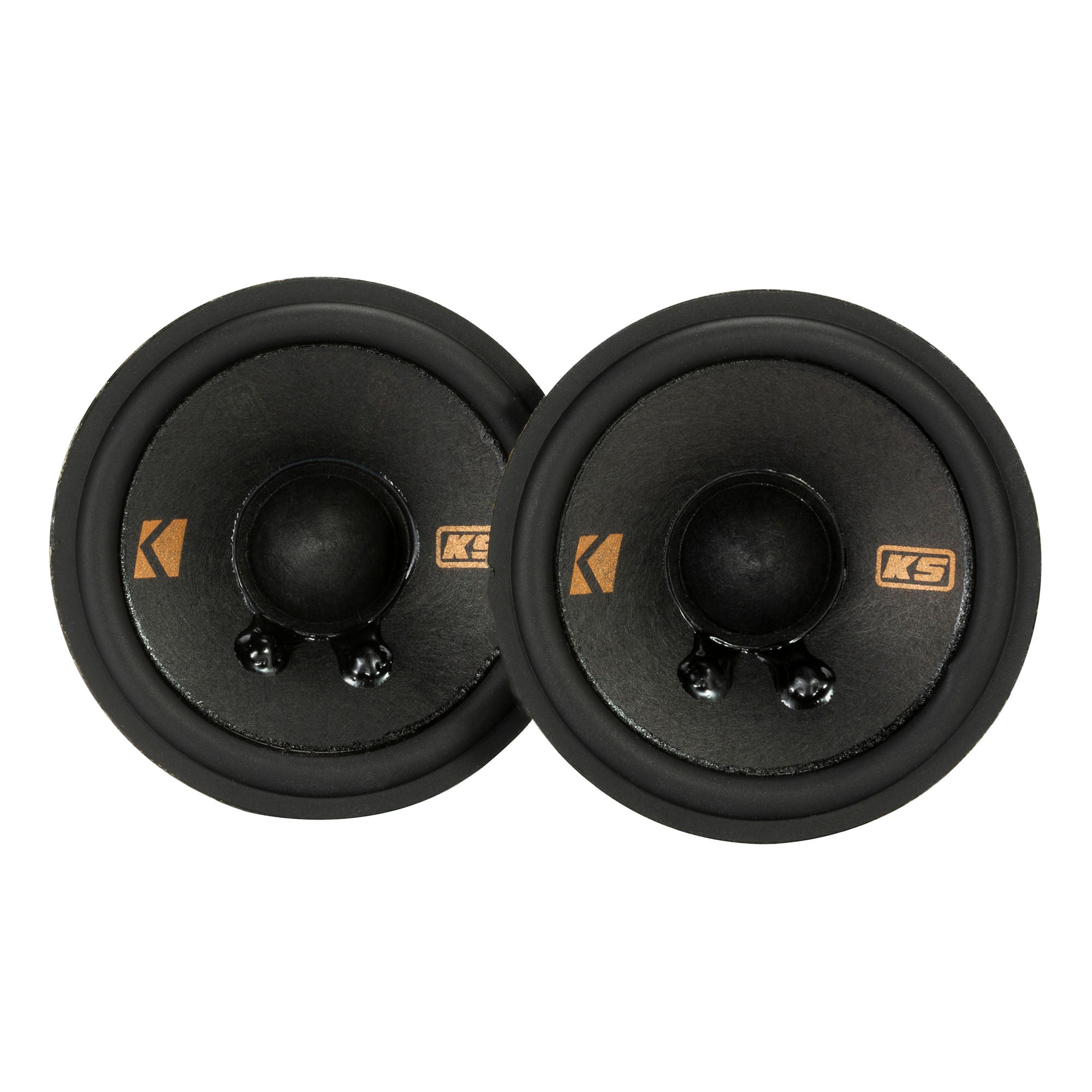 Kicker KSS365, KS Series 6.5" 3-Way 4 Ohm Component Speakers + Damping Kit Bundle