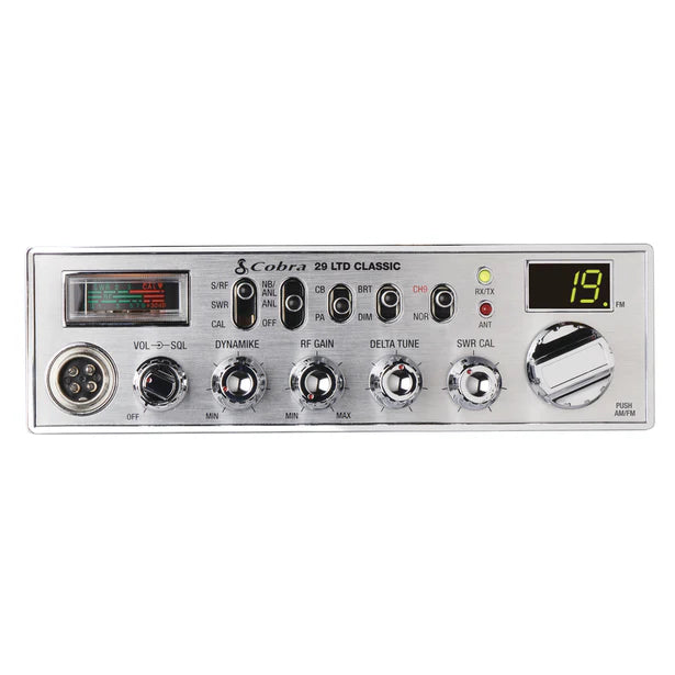 Cobra CCBP29LT01, 29 LTD W/NEW FRONT CONNECT MIC AM/FM