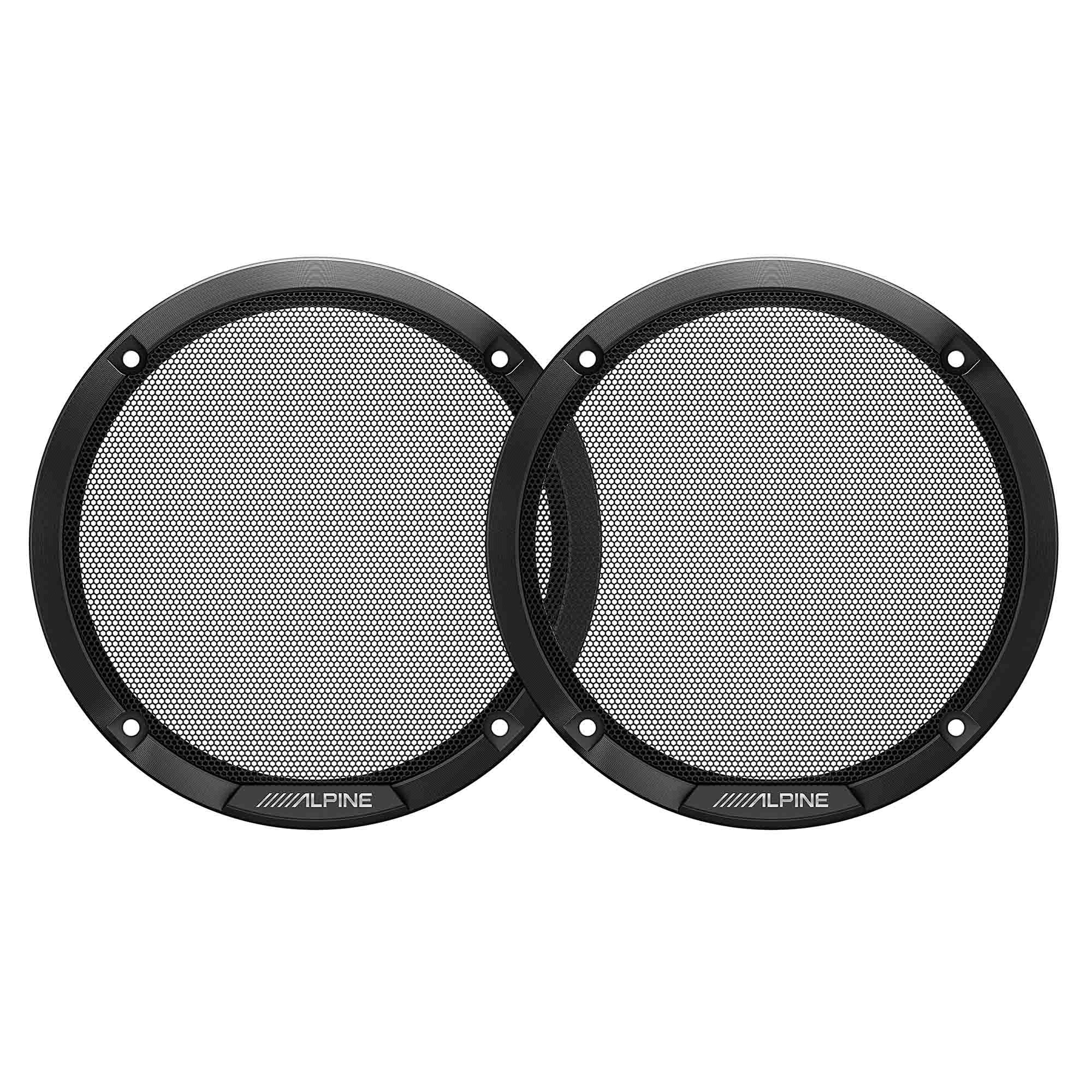 Alpine HDZ-65CS, Status Series Hi-Res 6.5" 2-Way Component Speakers + S-A32F 320W 4-Channel Amplifier Bundle