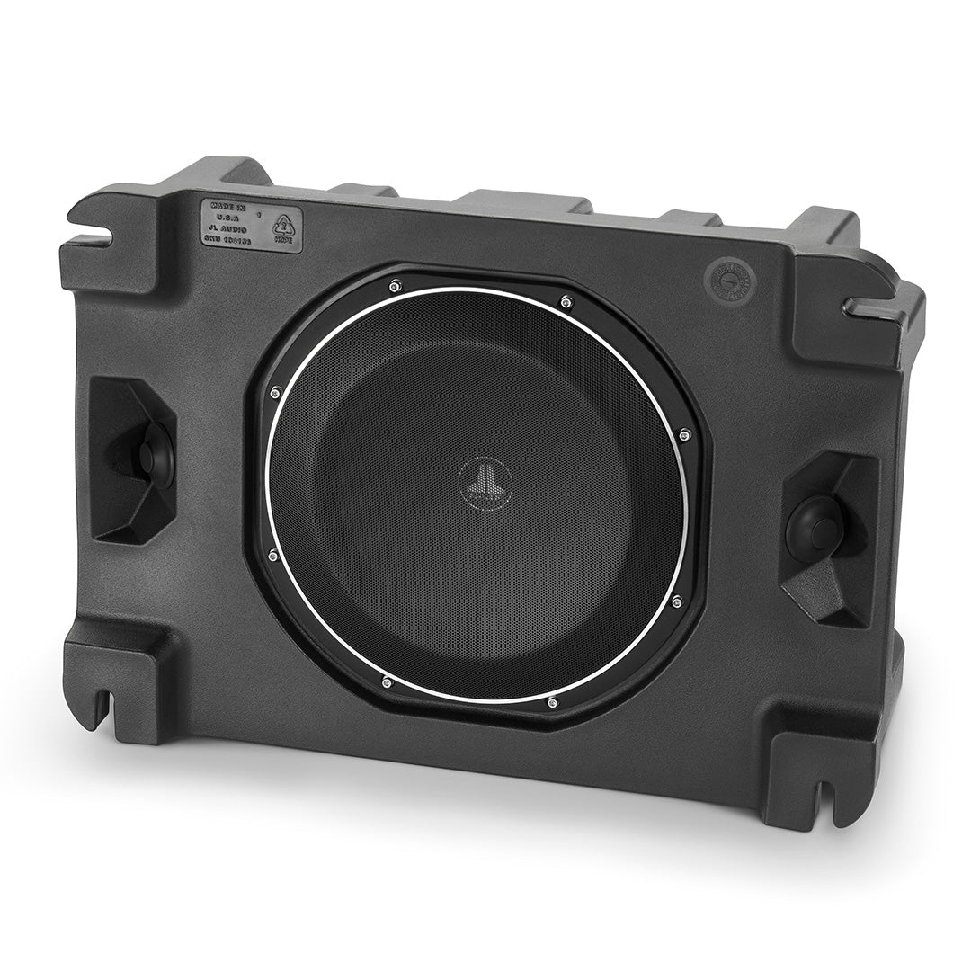JL Audio PES110-TW1-4, StowAway™ Single 10" 4 Ohm Car / Marine Loaded Subwoofer Enclosure - 300W RMS