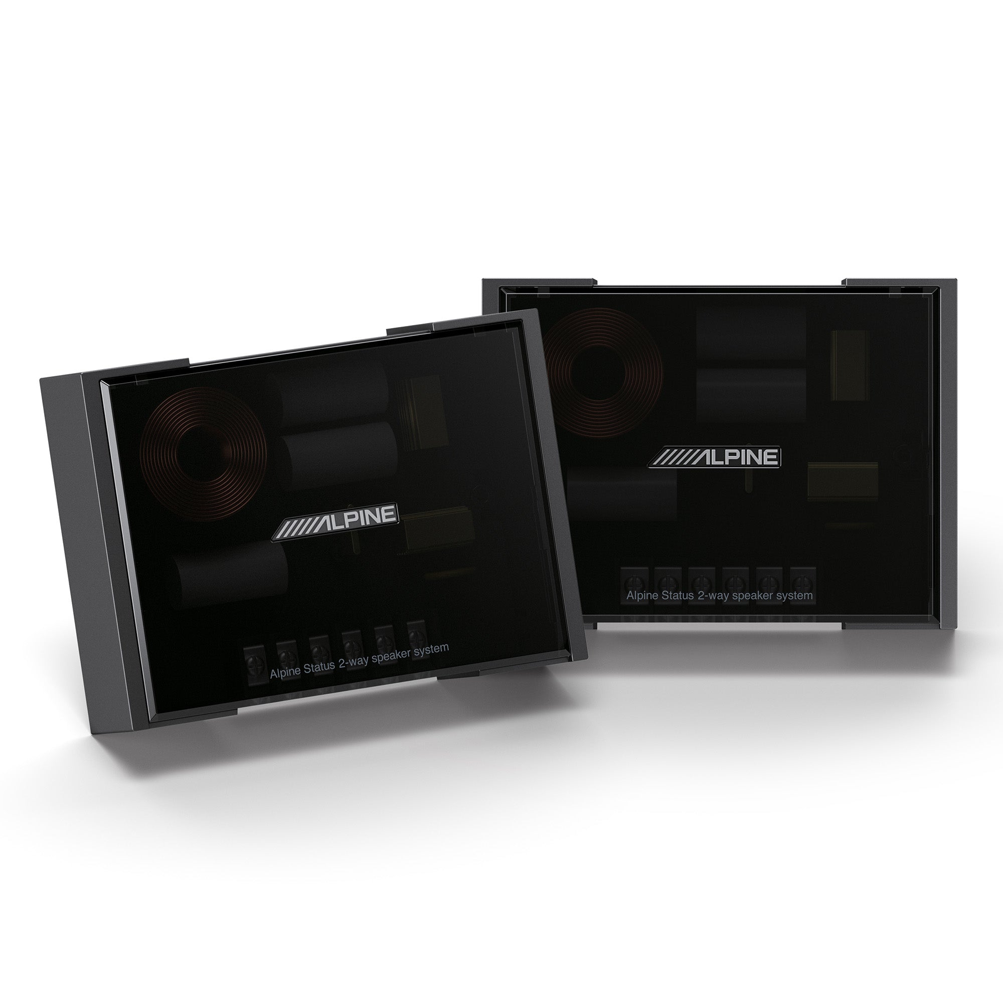 Alpine HDZ-653S, Status Series Hi-Res 6.5" 3-Way Speakers + Damping Kit Bundle