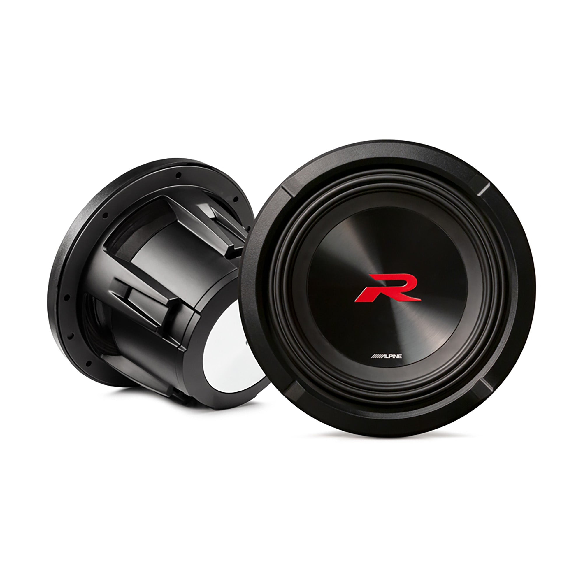2x Alpine R2-W8D4,  R Series 8" Dual 4 Ohm Voice Coil Subwoofers - Pair