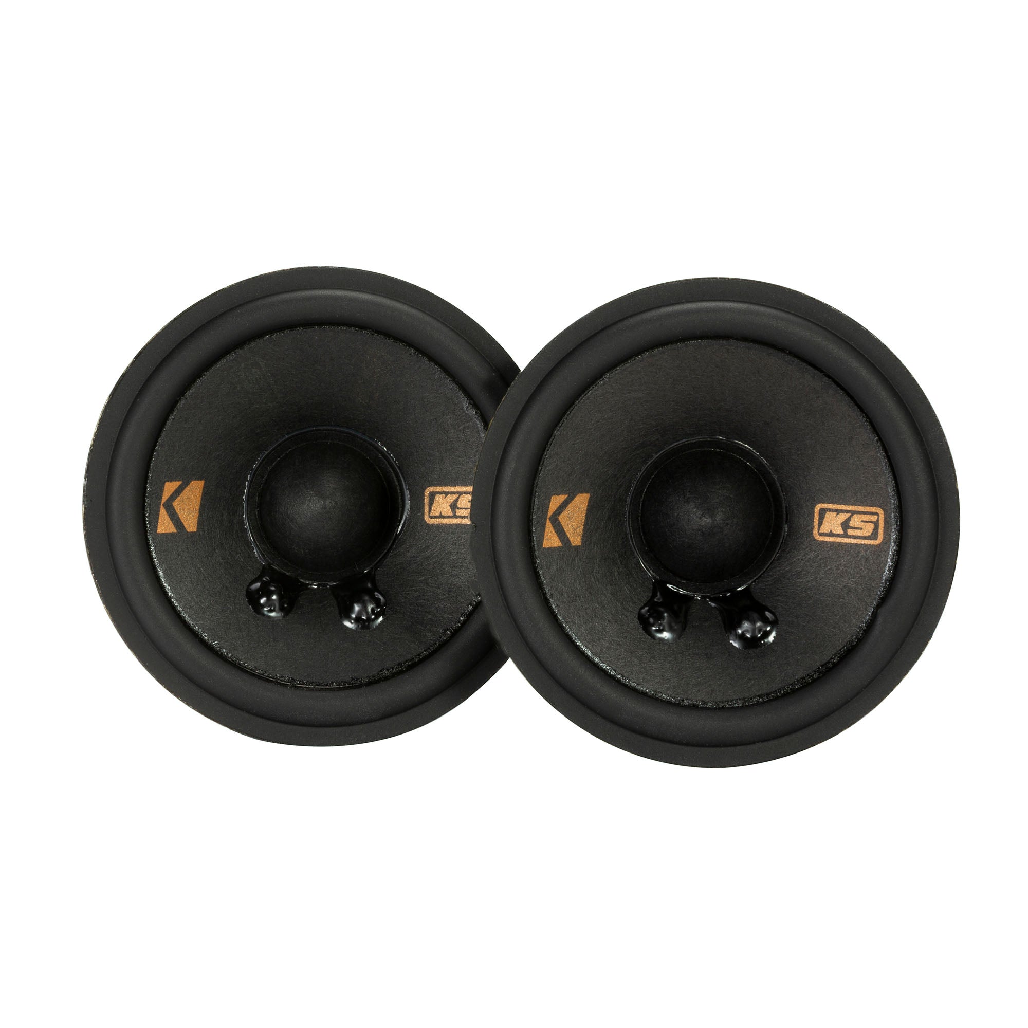 Kicker KSS369, KS Series 6x9" 3-Way 4 Ohm Component Speakers + Damping Kit Bundle