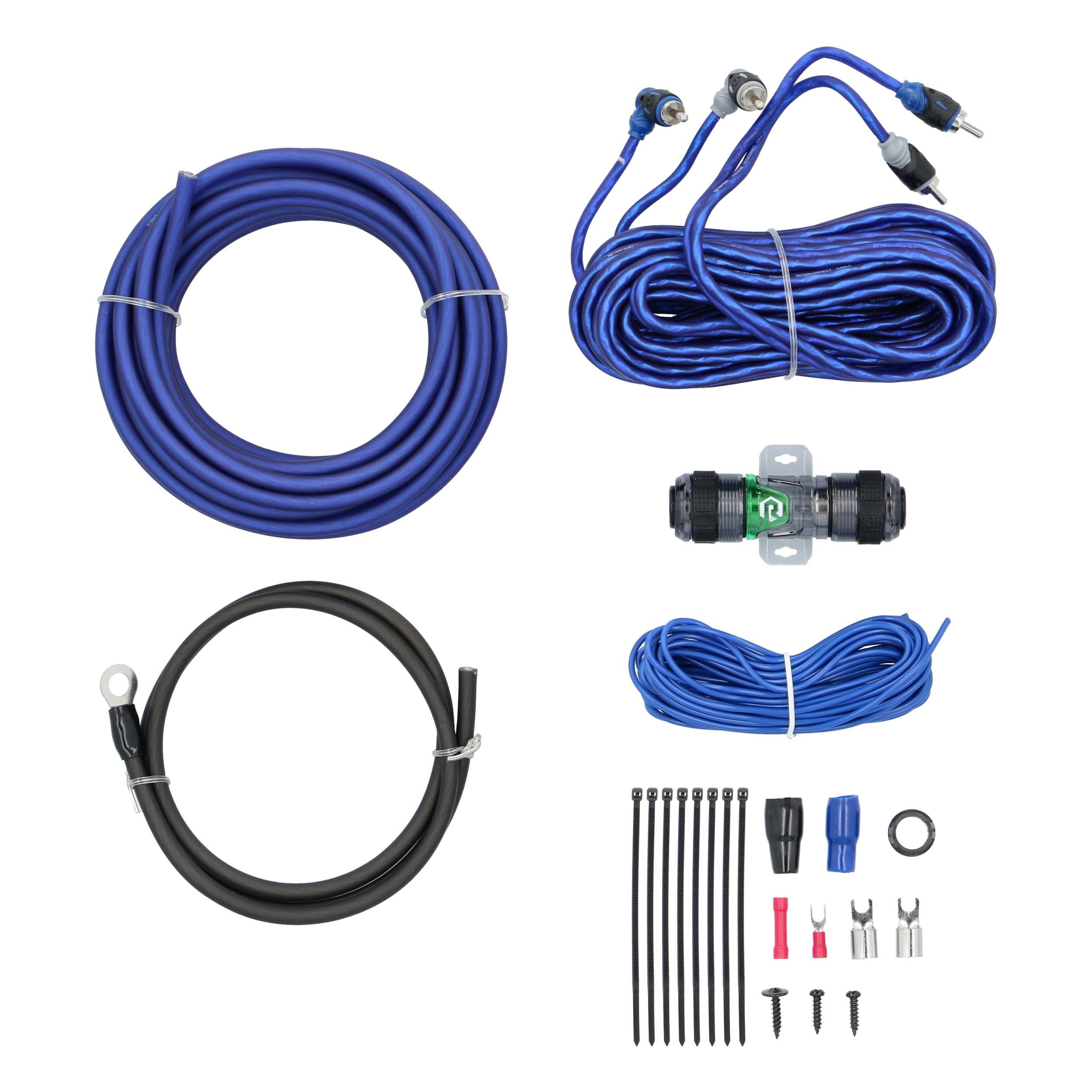 Raptor R4A8, Amp Kit 8ga RCA