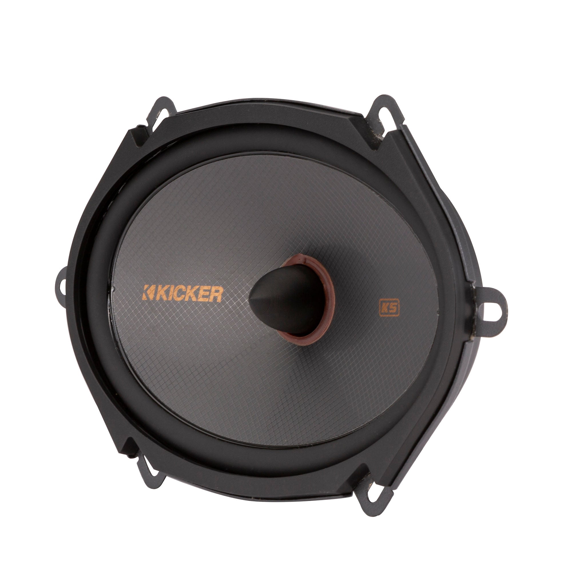 Kicker KSS6804, KS Series 6x8" 2-Way 4 Ohm Component Speakers + Damping Kit Bundle