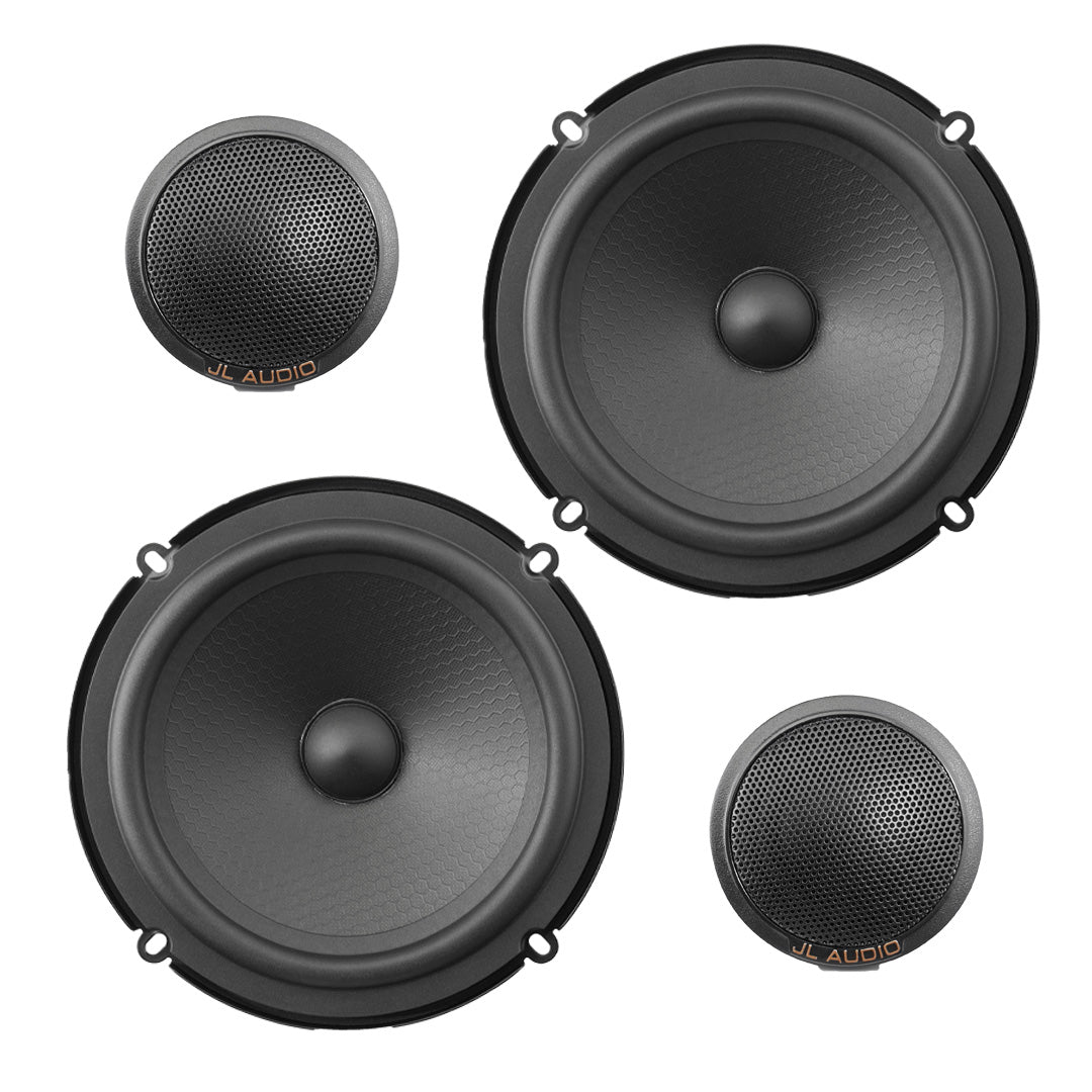 JL Audio C1-650se, C1 Series 6.5" Component Speaker System w/ Silk Dome Tweeter
