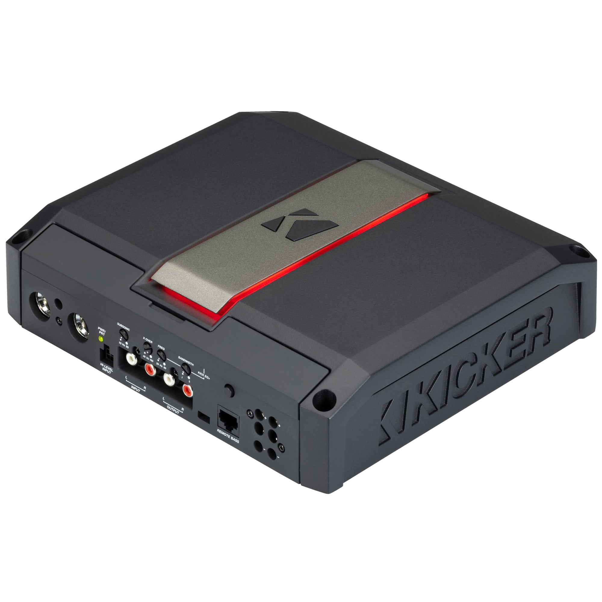Kicker LX12501, LX Mono Class D Subwoofer Amplifier, 1250W (51LX12501)