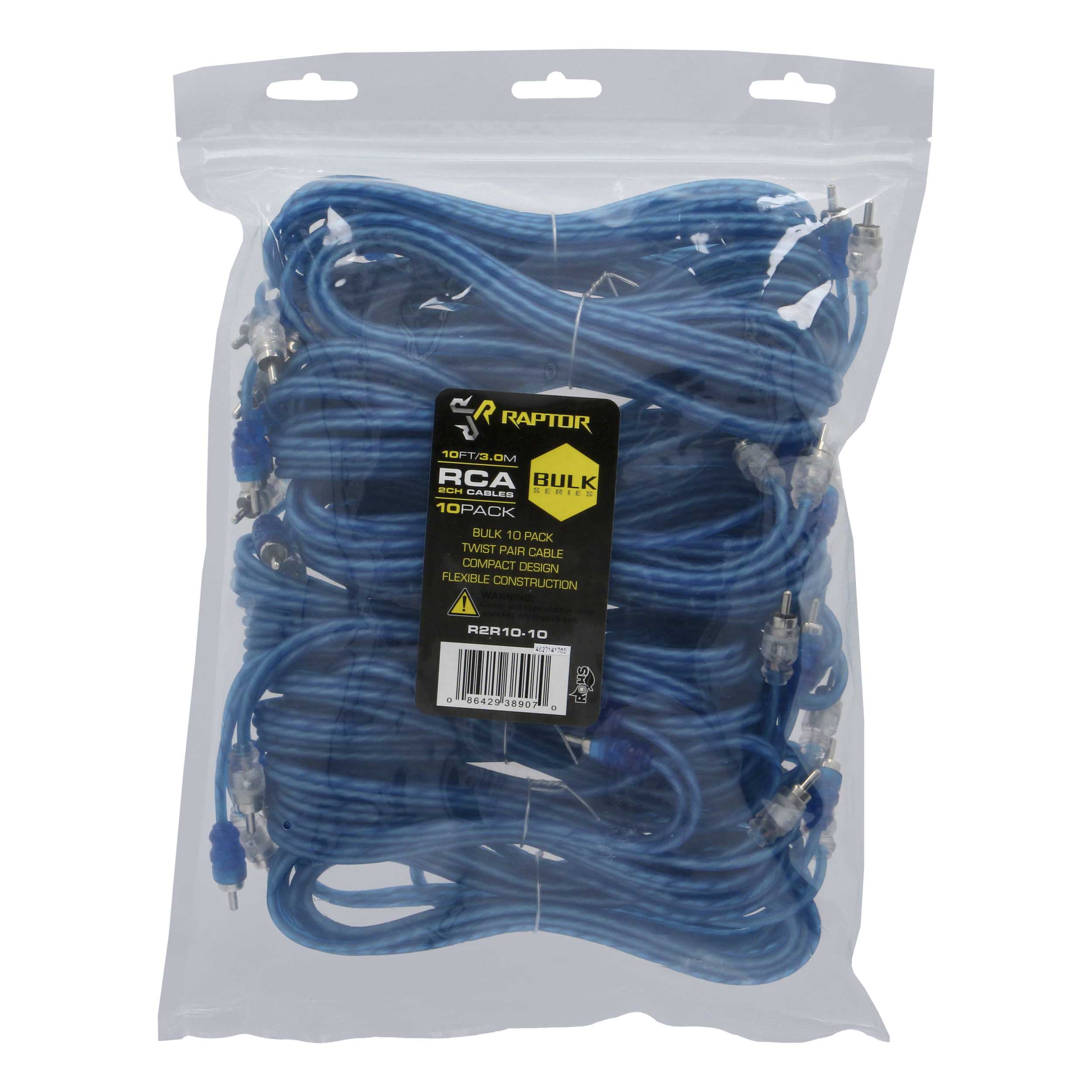 Raptor R2R10, RCA 2ch 10'