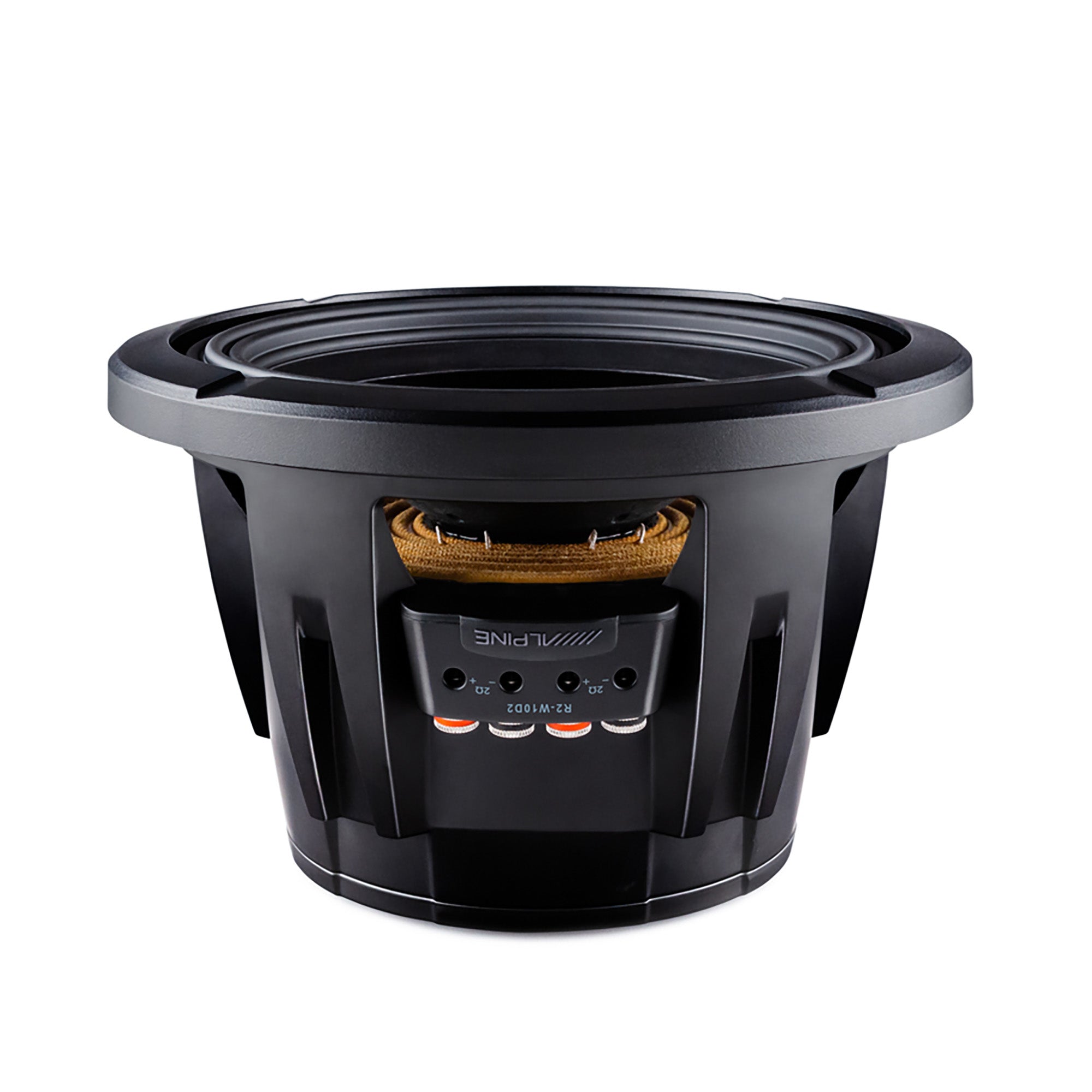 2x Alpine R2-W10D2,  R Series 10" Dual 2 Ohm Voice Coil Subwoofers - Pair