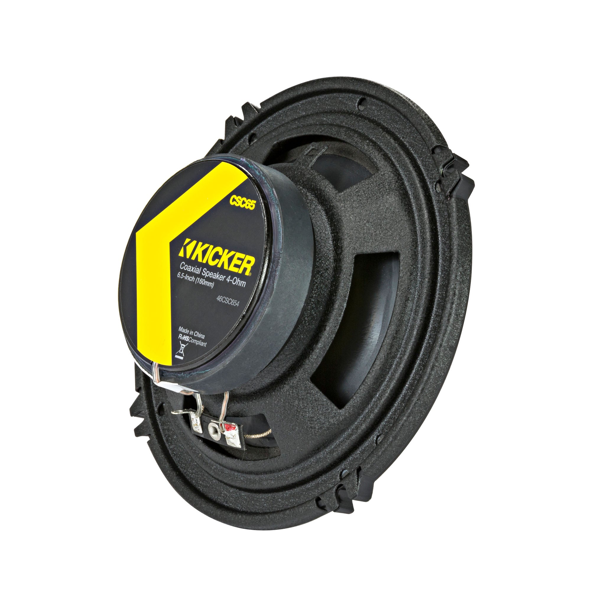 Kicker CSS654, CS Series 6.5" Component System + Damping Kit Bundle