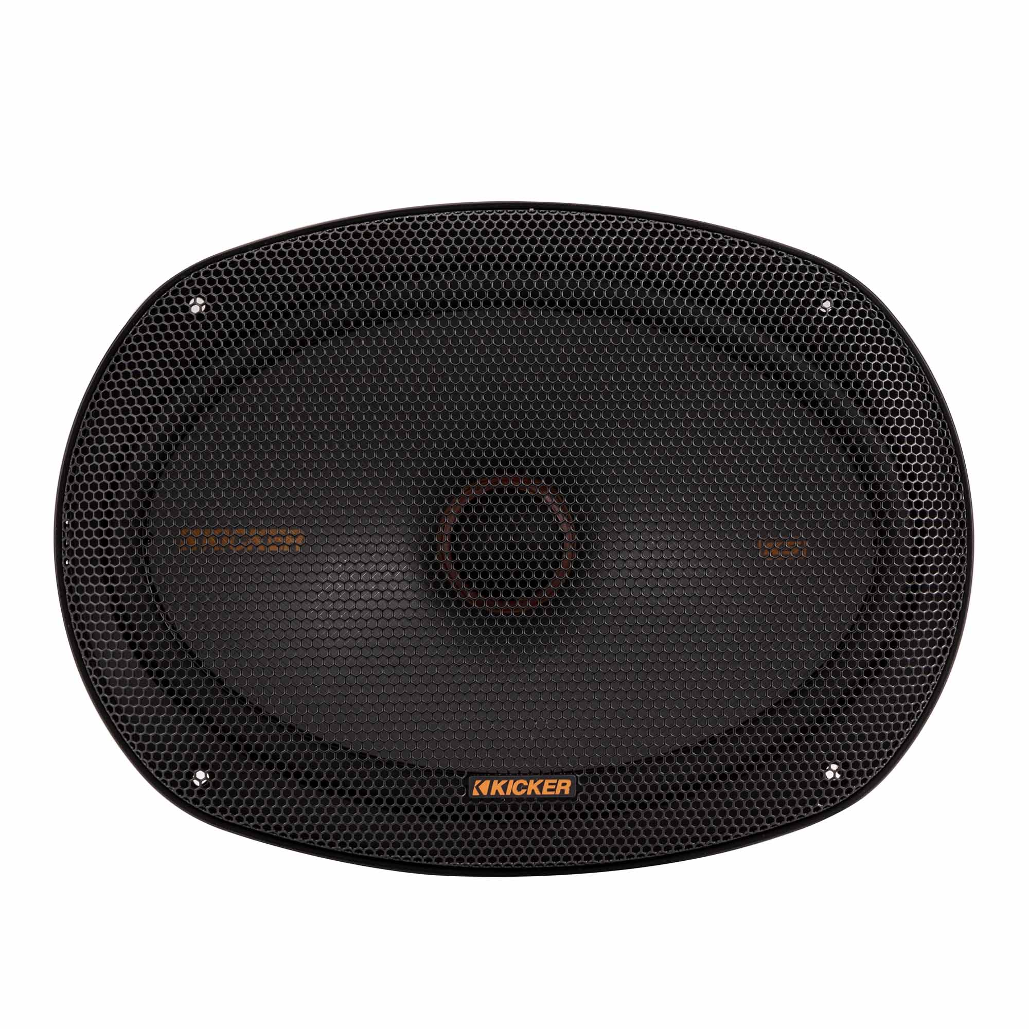 Kicker KSS6904, KS Series 6x9" 2-Way 4 Ohm Component Speakers + Damping Kit Bundle