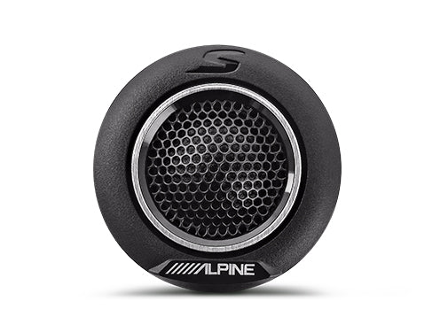 Alpine S2-S10TW, S2 Series 1" Cloth Dome Tweeters (Open Box)