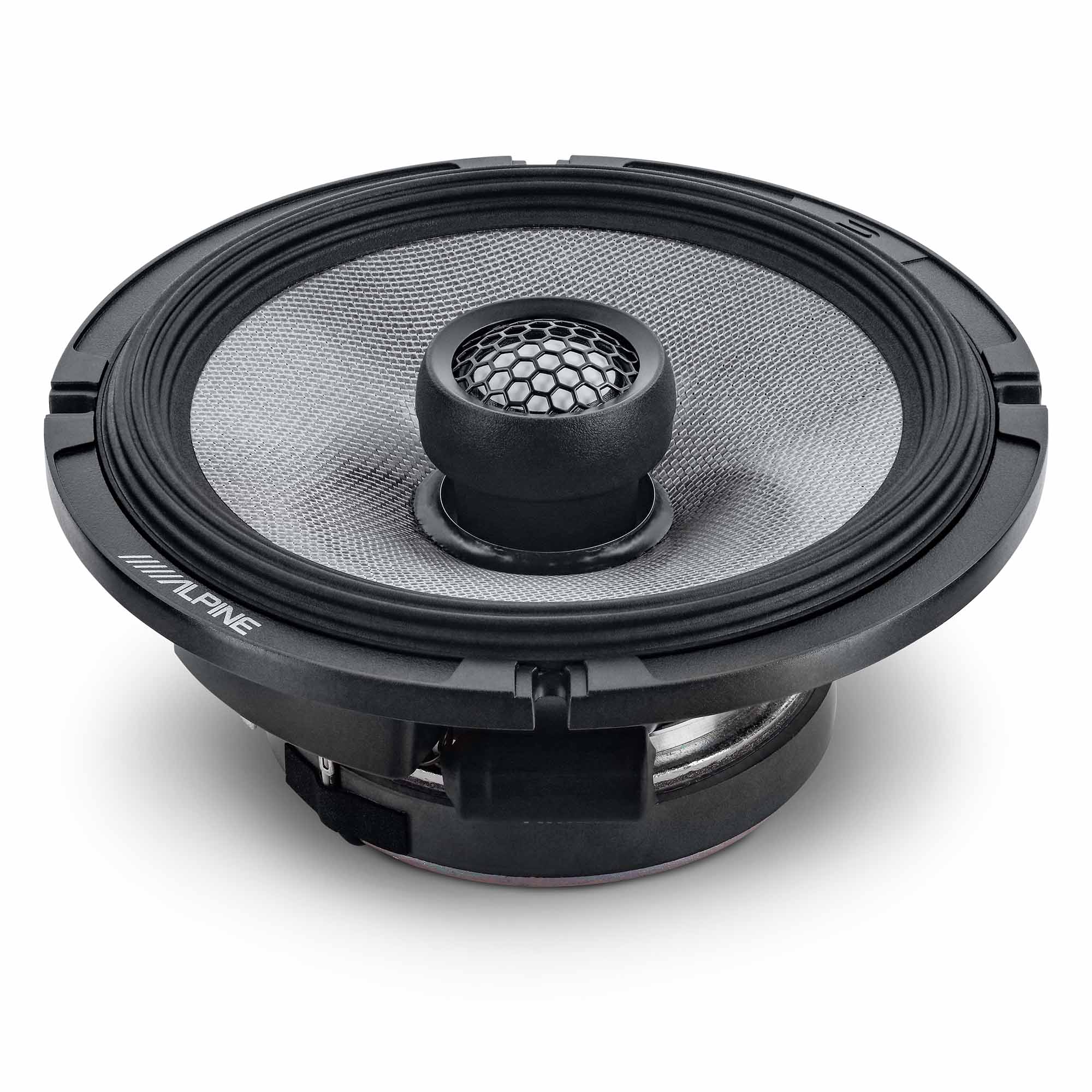 2x Alpine R2-S65, R Series 6.5" 2-Way Hi-Res Coaxial Speakers - Pair