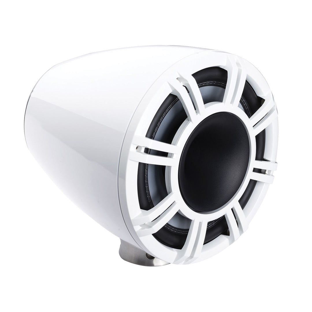 Kicker KMFC11W, KM Series 11" Factory-Mount Horn-Loaded Tower Speaker System, White (47KMFC11W)
