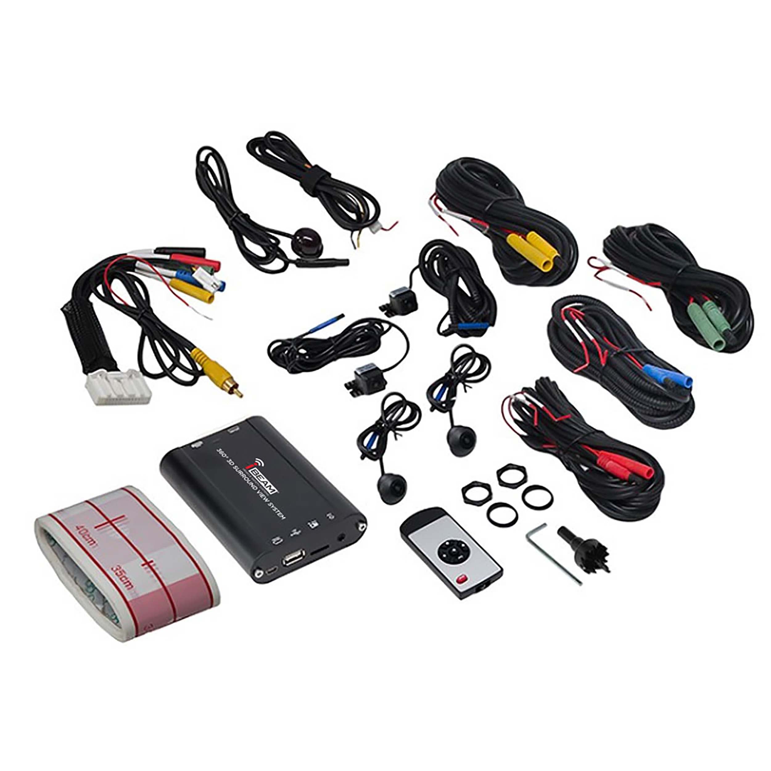 iBeam TE-360-3D, 360° Camera/DVR Package