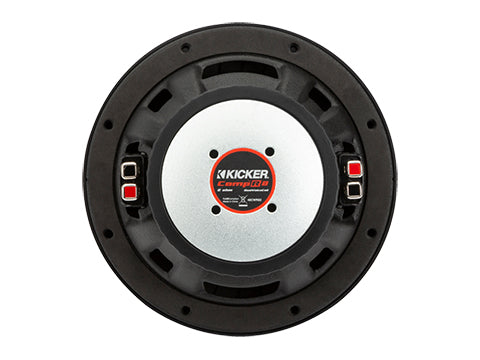 Kicker CWR8, CompR Series 8" 2-Ohm Dual Voice Coil Subwoofer (48CWR82)