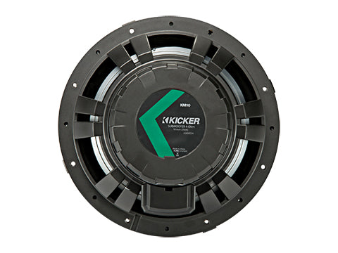 Kicker KM102, KM Series 10" Weather-Proof Subwoofer for Enclosures, 2-Ohm, 250W (45KM102)