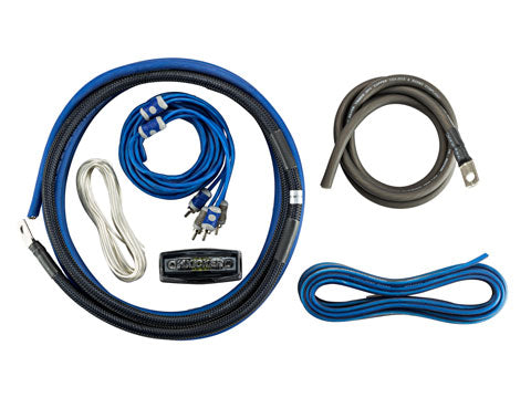 Kicker CK4, Complete 4 Gauge Amplifier Install Kit (46CK4)