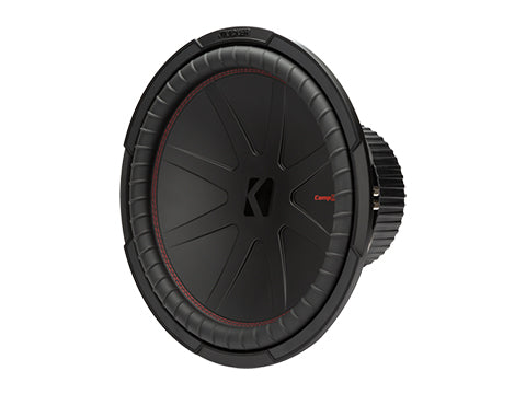 Kicker CWR15, CompR Series 15" 4-Ohm Dual Voice Coil Subwoofer (48CWR154)