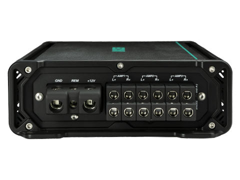 Kicker KMA6006, KM Series 6 Channel Full Range Marine Amplifier - 600 Watts (48KMA6006)